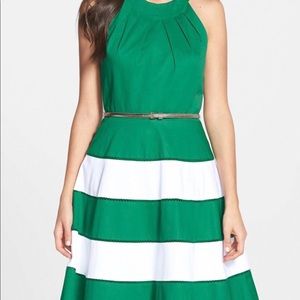 Eliza J Green Dress Size 8